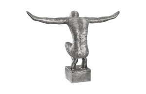 Outstretched Arms Sculpture, Aluminum, Small