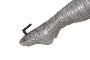 Diving Wall Sculpture, Aluminum, Small