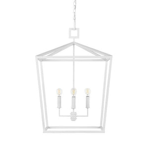 Denison White Grande Chandelier