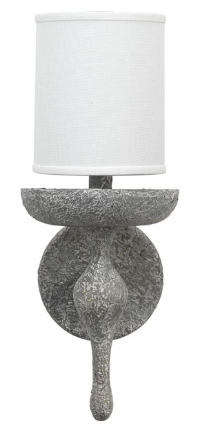 Concord Wall Sconce in Grey Plaster
