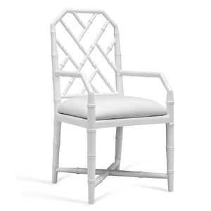 Arm Chair — White Lacquer | Regency Collection | Villa & House