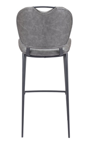 Terrence Bar Chair Vintage Gray