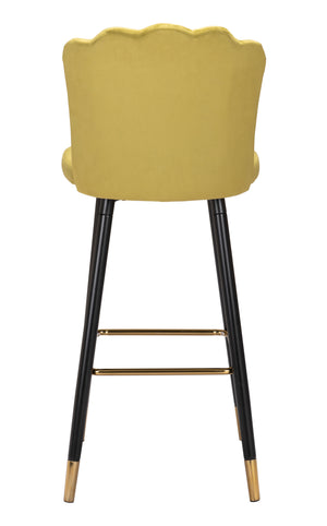 Zinclair Bar Chair Yellow
