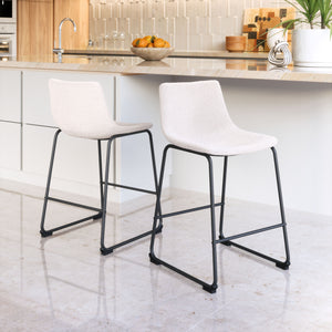 Smart Counter Chair (Set of 2) Ivory
