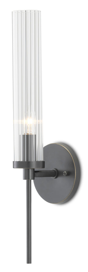 Bellings Bronze Wall Sconce - Oil Rubbed Bronze/Clear