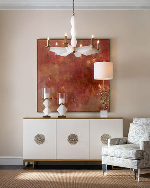 Alicia in Alabaster Candleholder