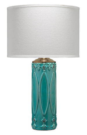 Tabitha Turquoise Table Lamp