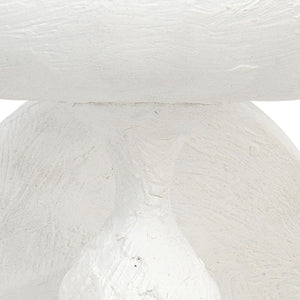Concord Wall Sconce in White Plaster