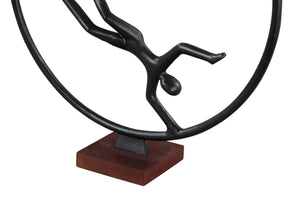 Circle Table Art Black