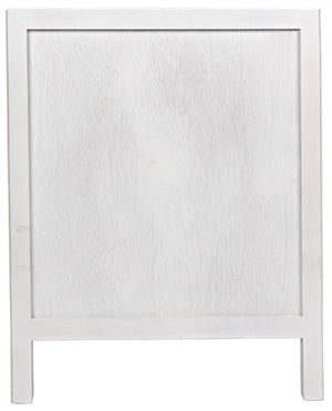 Hampton Night Stand 24", White Wash