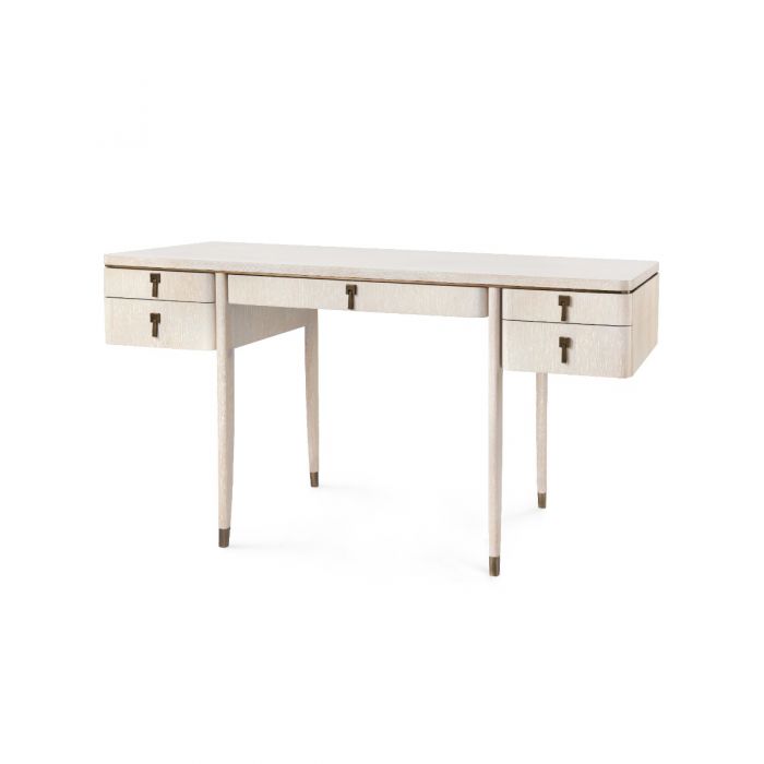 Desk - Bleached Cerused Oak | Lanna Collection | Villa & House