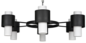 Socrates Chandelier, Black Metal