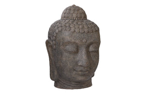 Buddha Head Illuminated Sculpture