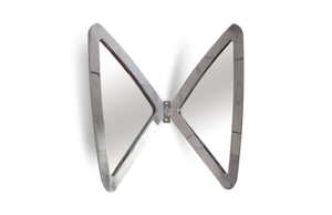 Butterfly Mirror, Stainless Steel
