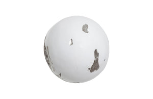 Cast Root Wall Ball, Resin, White, SM