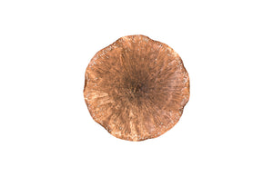 Lotus Wall Art, Copper/Black, LG