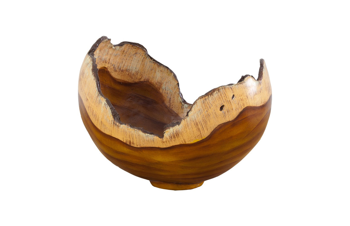 Burled Bowl, Faux Bois