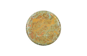 Button Wall Tile, Shallow, Lichen Finish, SM