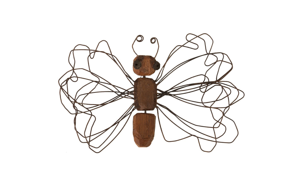 Wire Wing Butterfly Wall Art, SM