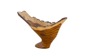 Burled Vase, Faux Bois