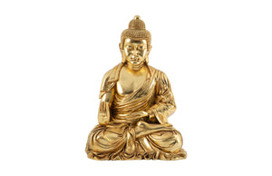 Enchanting Buddha, Gold Leaf