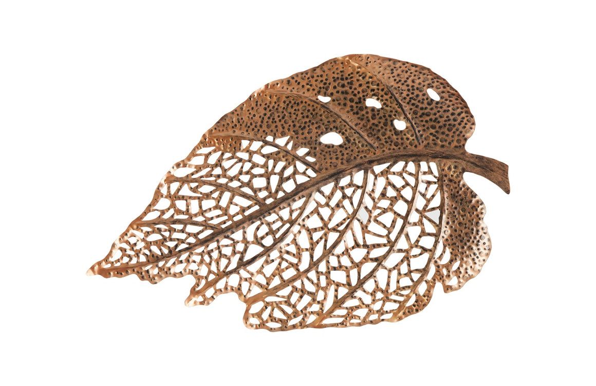 Birch Leaf Wall Art, Copper, SM