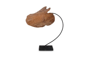 Carved Leaf Sculpture, LG