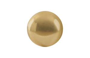 Floor Ball, Medium, Gold Leaf