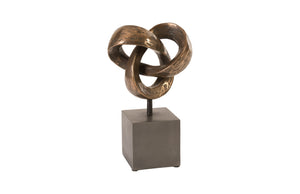 Trifoil Table Sculpture, Bronze