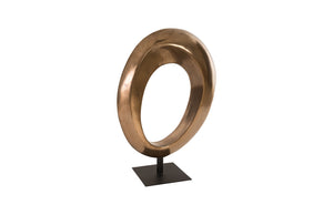 Hoop Sculpture, Bronze