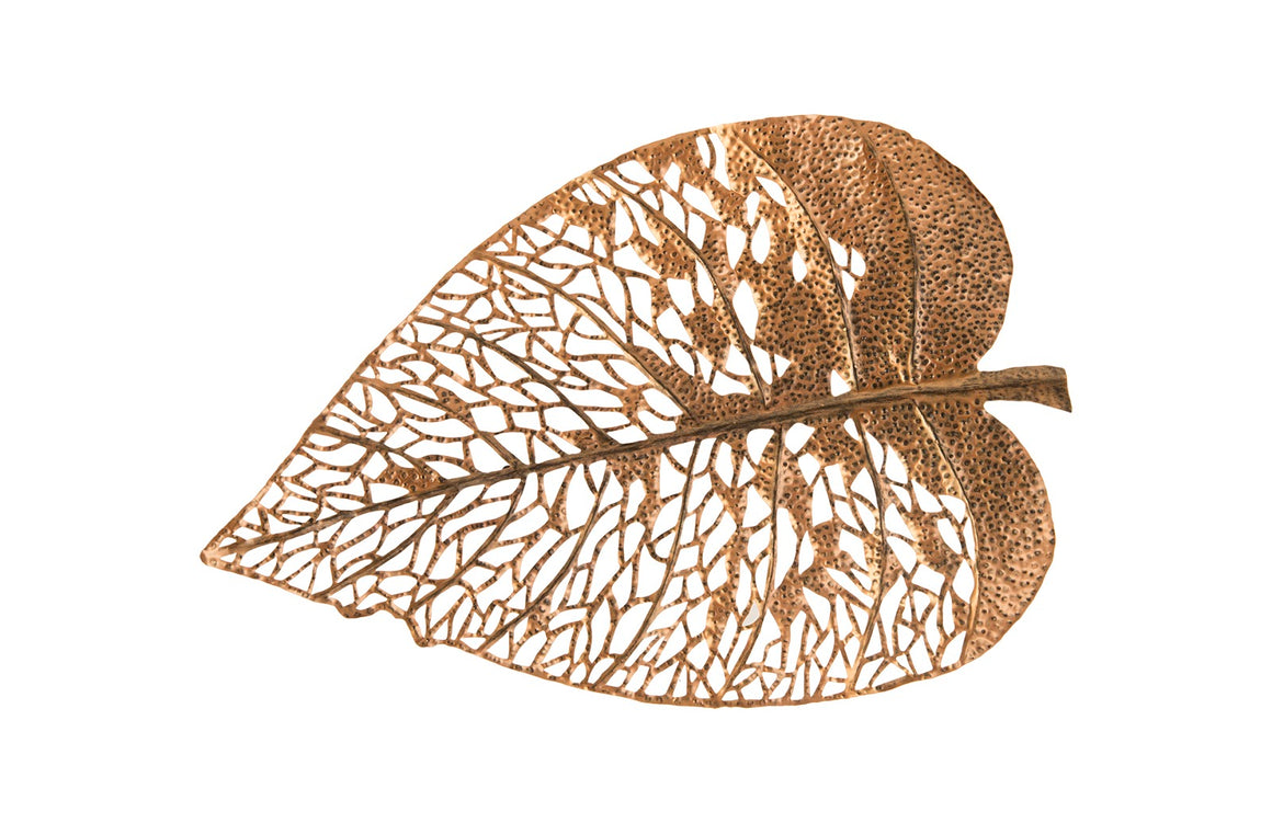 Birch Leaf Wall Art, Copper, MD