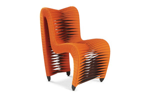 Seat Belt Dining Chair, Orange