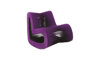 Seat Belt Rocking Chair, Purple