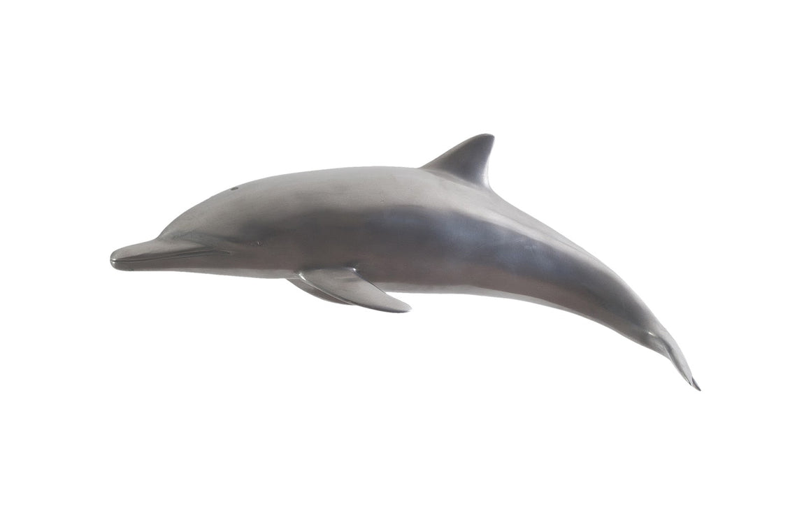 Dolphin, Polished Aluminum