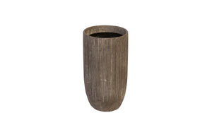 Lourdes Planter, Small, Gray