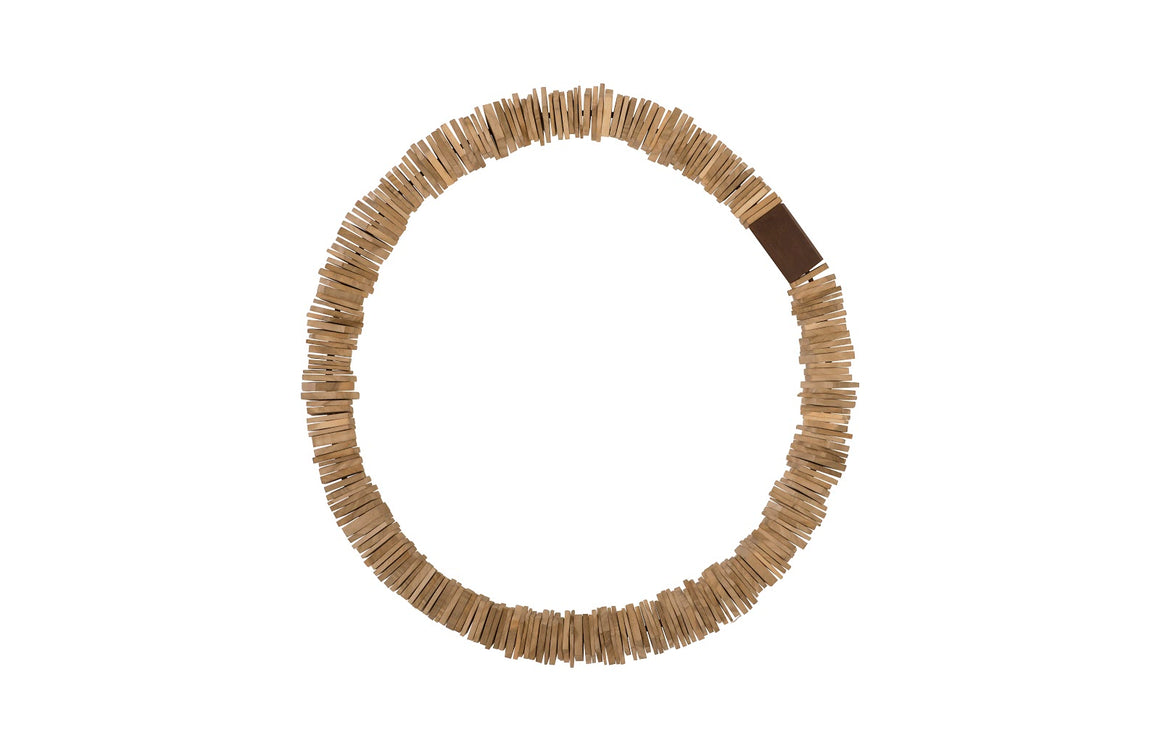 Stacked Wall Ring,  Bleached, LG