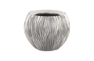 Alon Bowl, Polished Aluminium