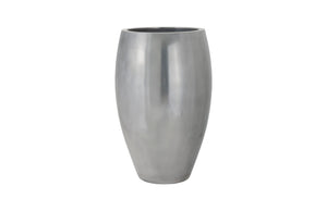 Classic Planter, Polished Aluminum, LG