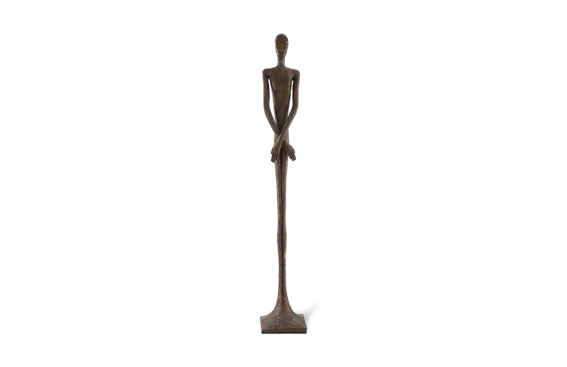 Lloyd Sculpture, Resin, Bronze Finish