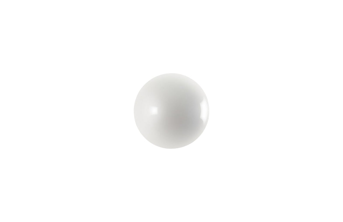 Ball on the Wall, Extra Small, Pearl White