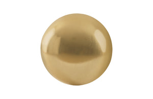 Floor Ball, Large, Gold Leaf