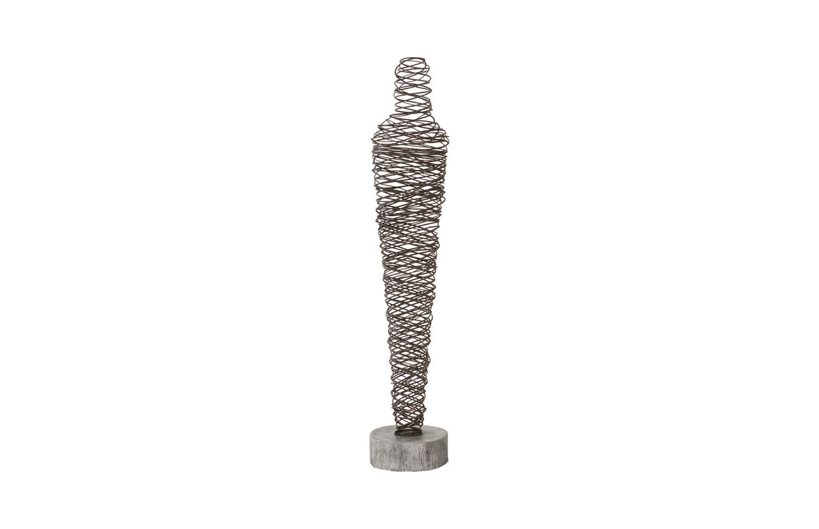 Abstract Wire Man Floor Sculpture, SM