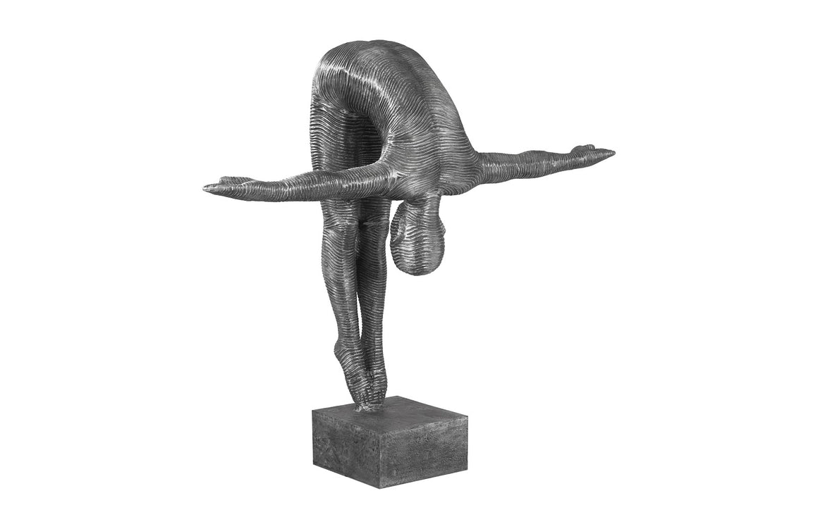 Diving Sculpture, Aluminum, Large