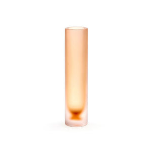Small Colored Glass Cylinder Vase – Amber  LungoCollection | Villa & House