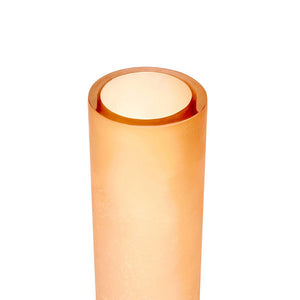 Large Colored Glass Cylinder Vase – Amber | Lungo Collection | Villa & House