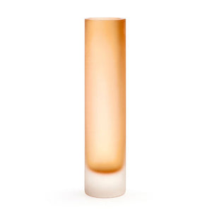 Large Colored Glass Cylinder Vase – Amber | Lungo Collection | Villa & House