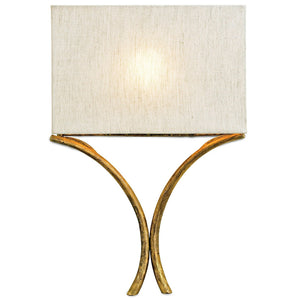 Lighting - Curved Bands Wall Sconce — Gold