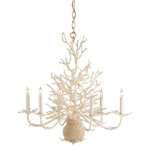 Lighting - Faux Coral Chandelier