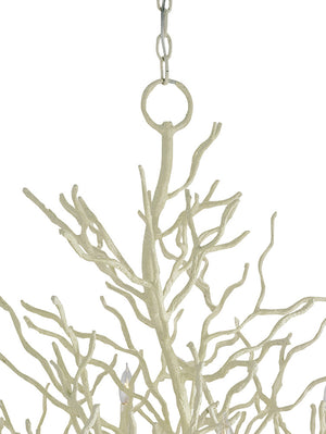 Lighting - Faux Coral Chandelier —Large