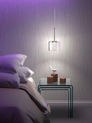 Lighting - Mod Cylinder Pendant Light - Clear